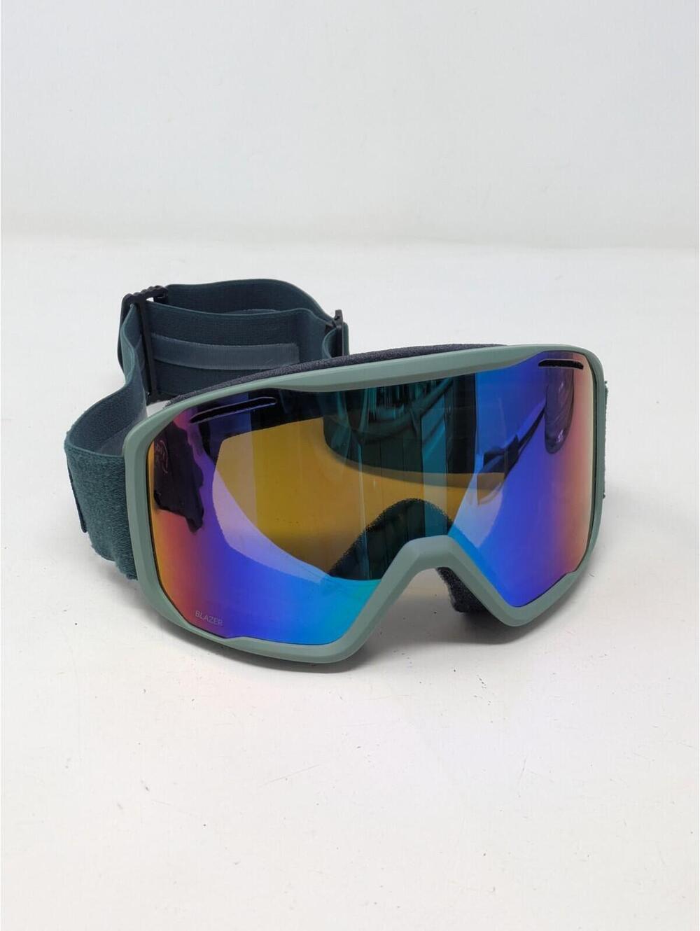 Smith Optics Blazer Snow Goggles Green W/ Mirror Lens - Picture 3 of 7